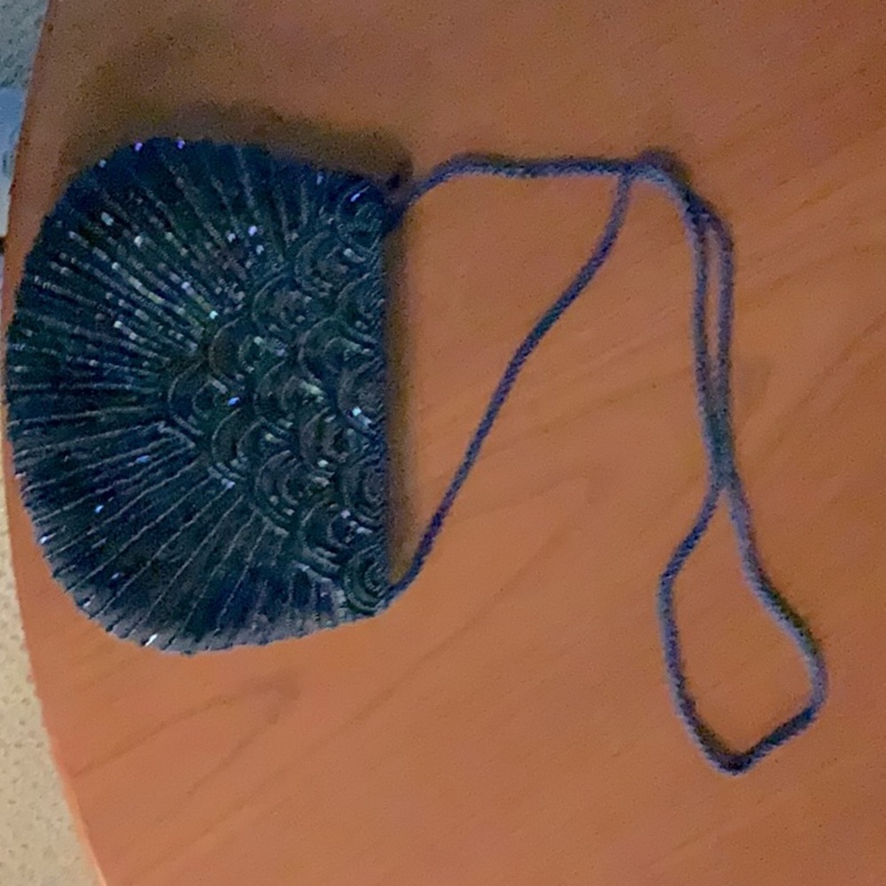 TANO blue mini purse